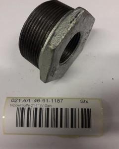 Reducing bush 2"-1" galv